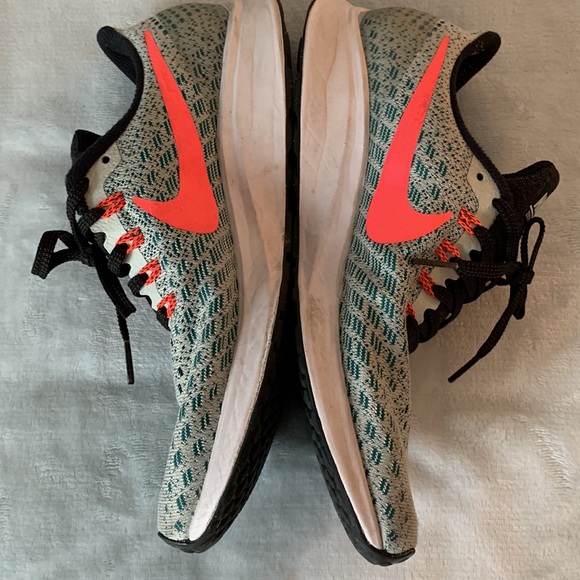 Mens Nike Zoom Pegasus 35. Pink/Green - Picture 4 of 7